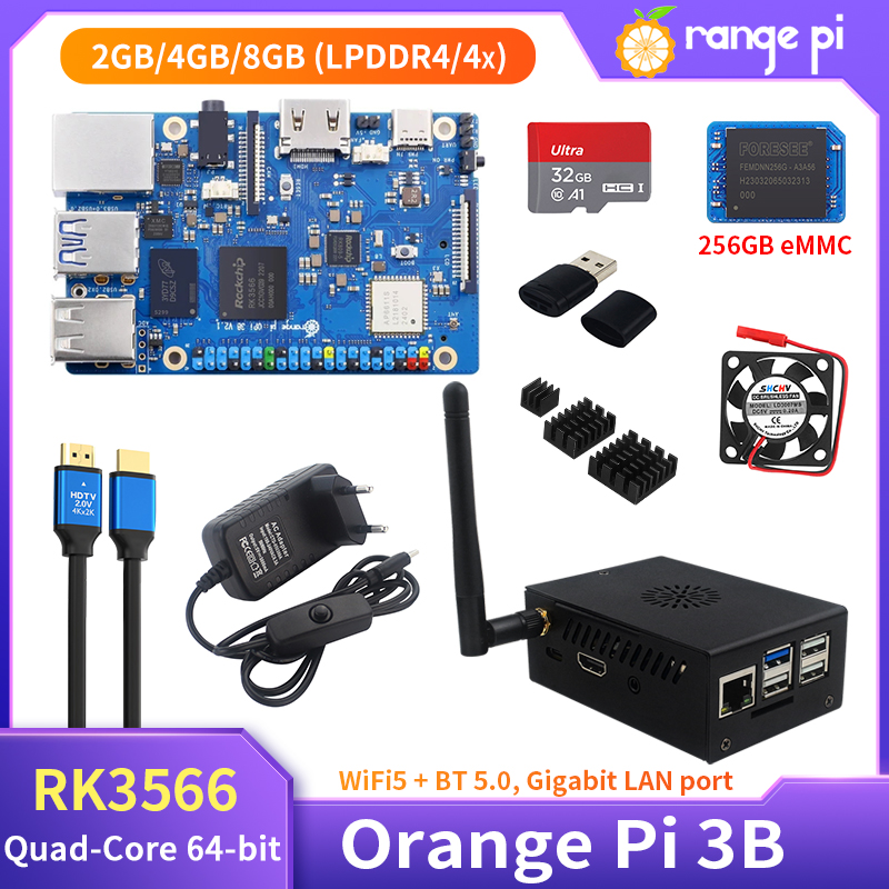 오렌지 파이 3B 8GB 4GB 2GB 램 RK3566 - Radxa Rock 5B 16Gb 리뷰 및 가격