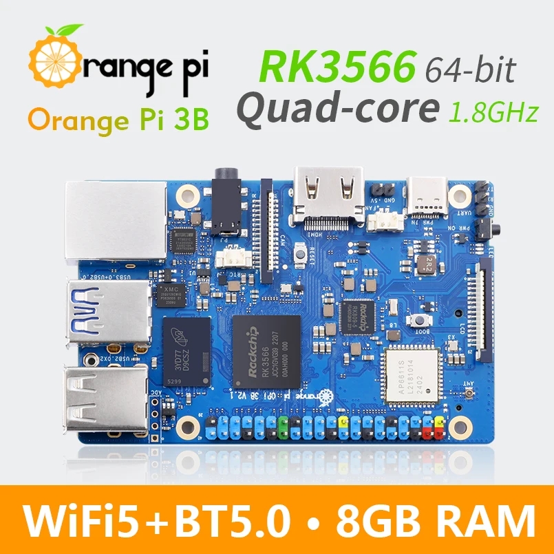 오렌지 파이 3B 8GB 4GB 2GB 램 RK3566 - Radxa Rock 5B 16Gb 리뷰 및 가격