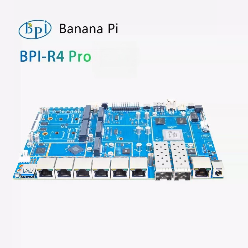 바나나 파이 BPI-R4 Pro-4E 오픈 소스 라우터 - Bananapi Bpi R4 Wifi 7 리뷰 및 가격