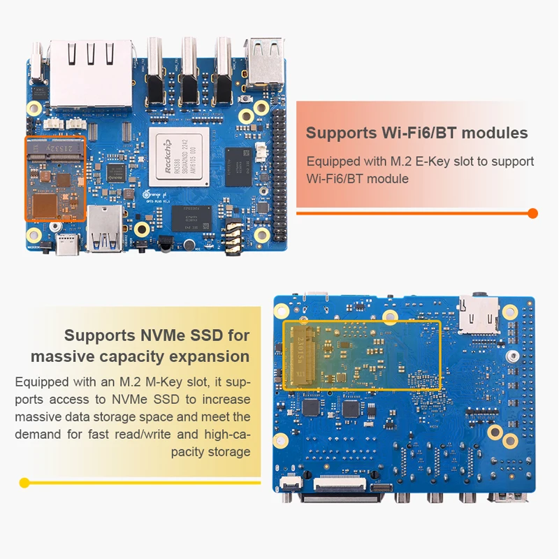 오렌지 파이 5 플러스 4 8 16 GB RAM DDR - Rk3588 Mini Pc Board 리뷰 및 가격