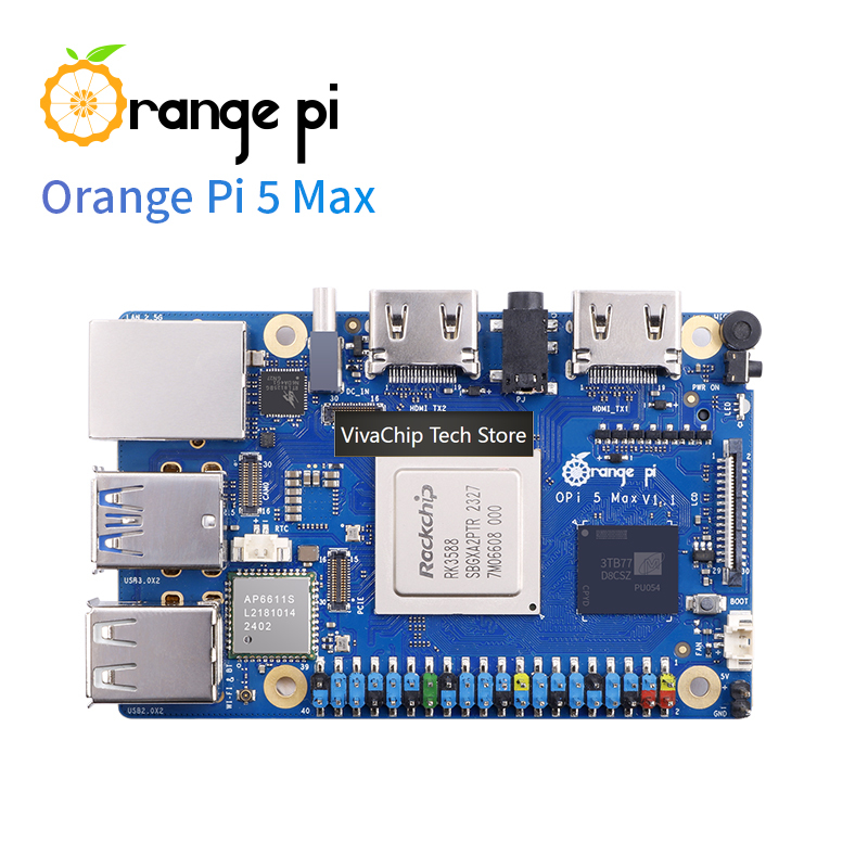 비바칩 테크오렌지 파이 5 맥스 싱글 보드 컴퓨터 8G - Orange Pi 5 Max Rk3588 리뷰 및 가격